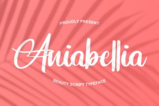 Aniabellia: A Handwritten Script Font