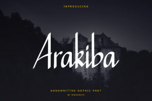 Arakiba Font for Elegant Branding
