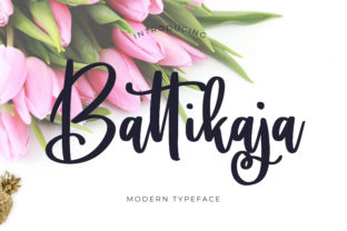 Battikaja: A Script Font for Creative Marketing
