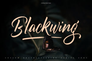 Blackwing Font: Bold and Charismatic
