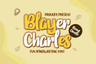 Blayer Charles Font for Creative Makers