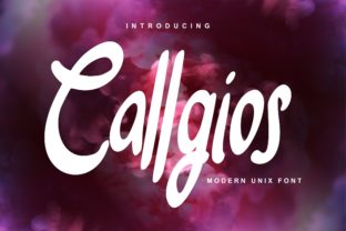 Callgios Font for Creative Makers