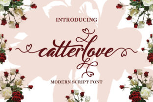 Catterlove Font for Editorial Design