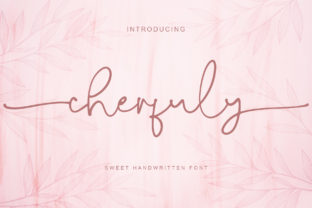 Cherfuly Font for Creative Projects