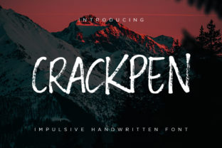 Crackpen Font for Web Design
