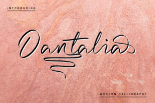 Dantalia: A Bold Script Font for Creative Branding