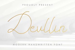 Devllin: A Script Font for Elegant Design