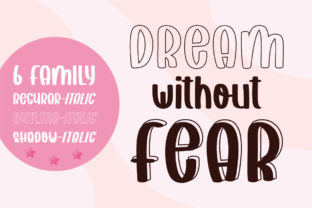 Dream Without Fear Font for Web Design