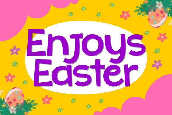 Enjoys Easter Font for Creative Brands