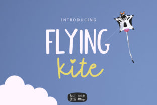 Flying Kite Font for Creative Brands