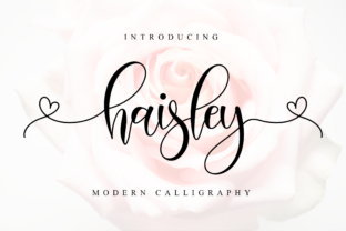 Haisley: A Script Font for Elegant Branding