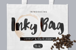 Inky Bag Font for Creative Design