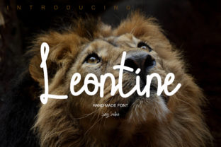 Leontine: A Handwritten Script for Elegant Design