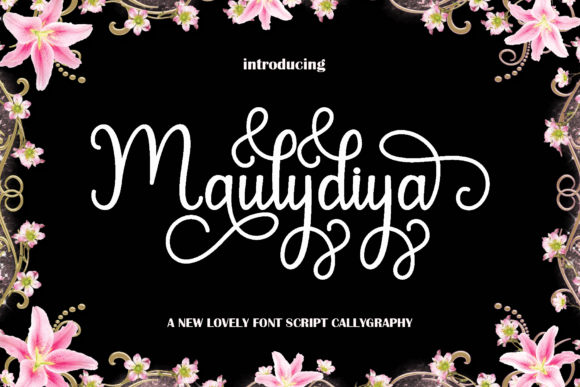 Maulydiya Font for Business Branding