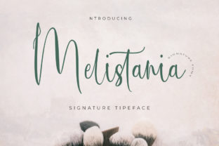 Melistania: A Script Font for Elegant Design