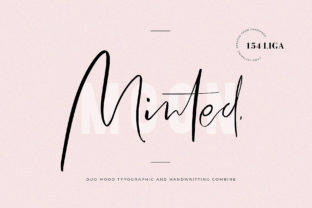 Minted Font for Creative Projects