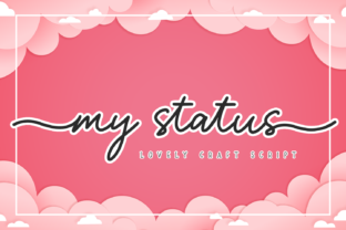 My Status Font for Creative Makers
