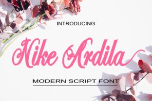 Nike Ardila Font for Creative Projects