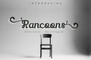 Rancoons: A Font for Creative Campaigns