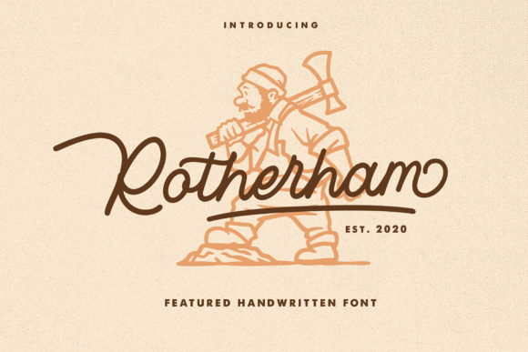 Rotherham Font for Creative Projects