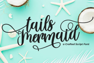 Tails Mermaid Font for Creative Projects
