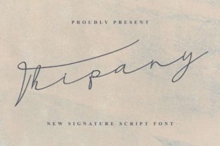 Thipany Font: Elegant Script for Web Design