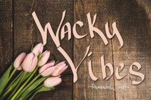 Wacky Vibes Font for Web Design
