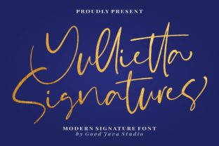 Yullietta Font for Business Branding